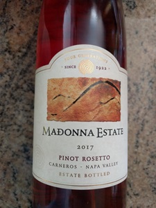 Madonna Estate Pinot Rosetto Pinot Noir 2017